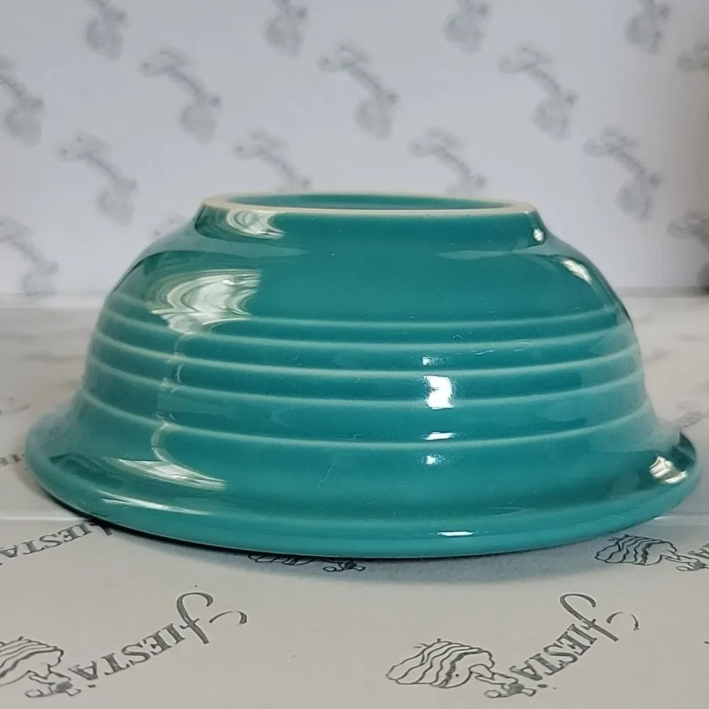 Fiestaware Fiesta Small Ceramic Bowl Dish Fruit Salsa Turquoise Container